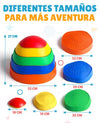 PIEDRAS EQUILIBRIO SENSORIAL PARA NIÑO SET 12 PCS