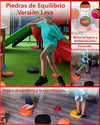 Piedras Equilibrio Sensorial para niño, set de 6 piezas