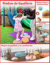 Piedras Equilibrio Sensorial para niño, set de 6 piezas