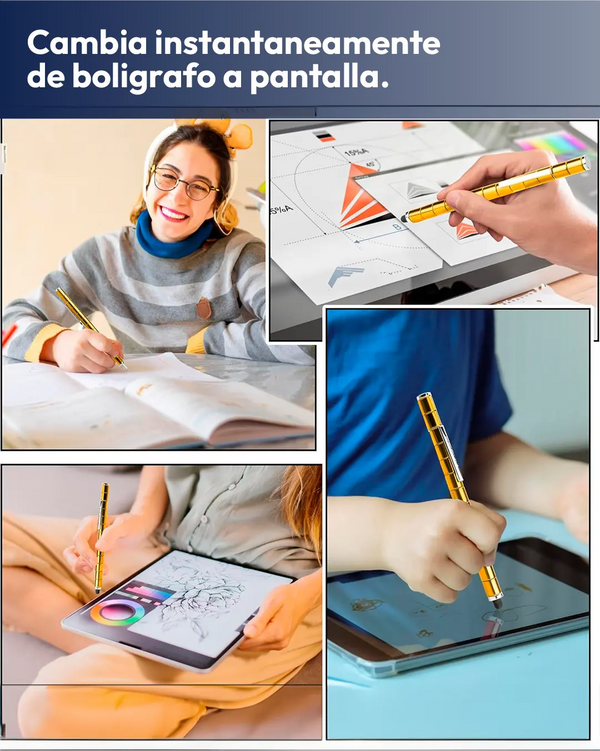 Bolígrafo magnético modular anti estrés
