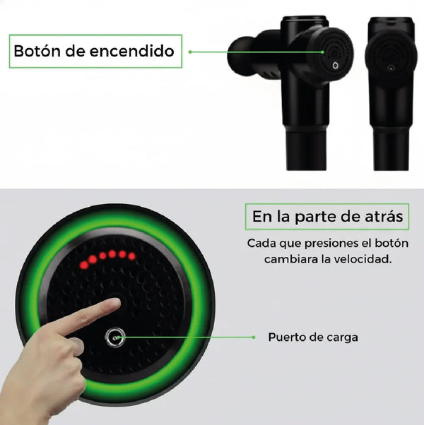 Masajeador Muscular Multifuncional