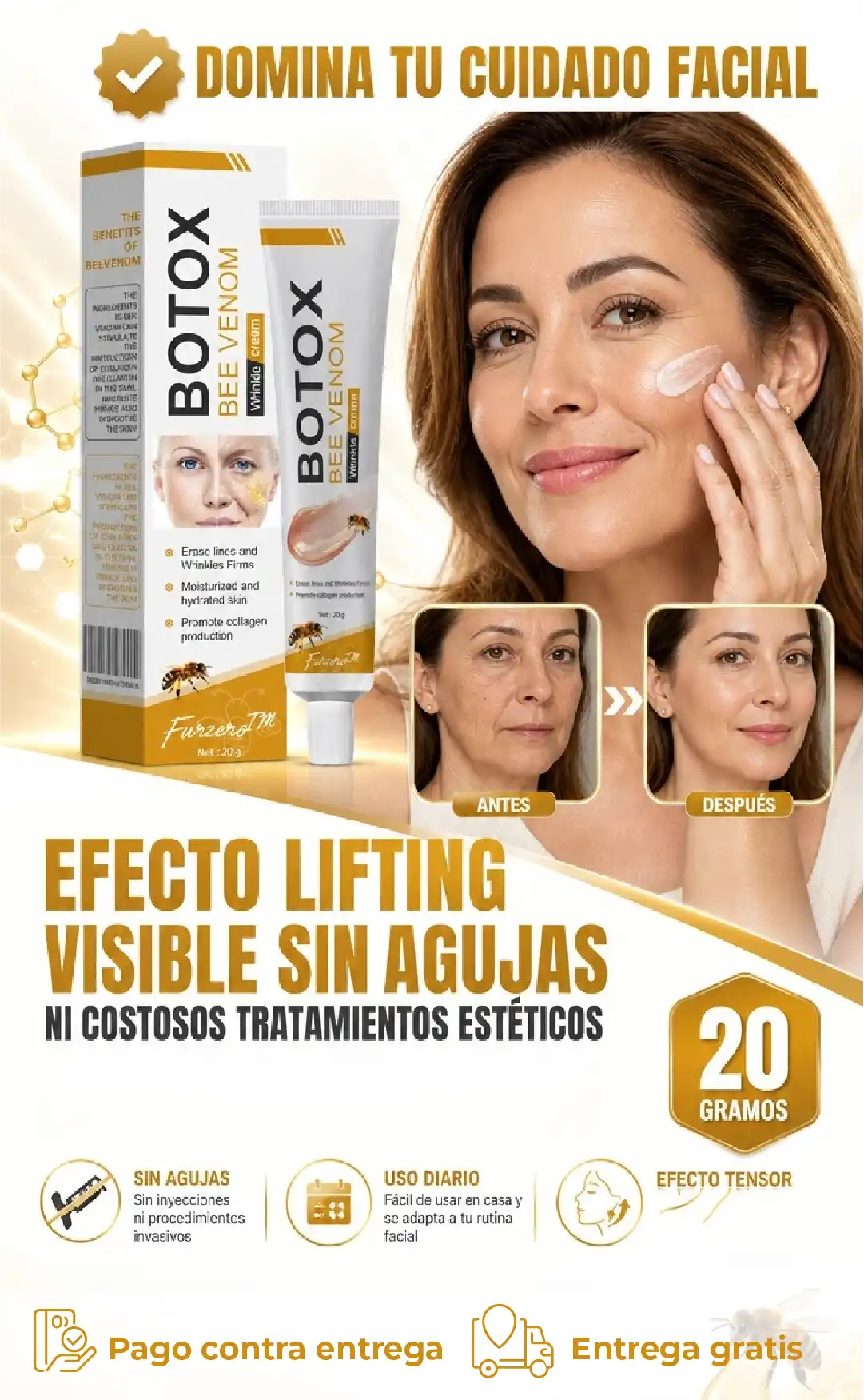 Crema Botox Lifting con Veneno de Abeja 20g