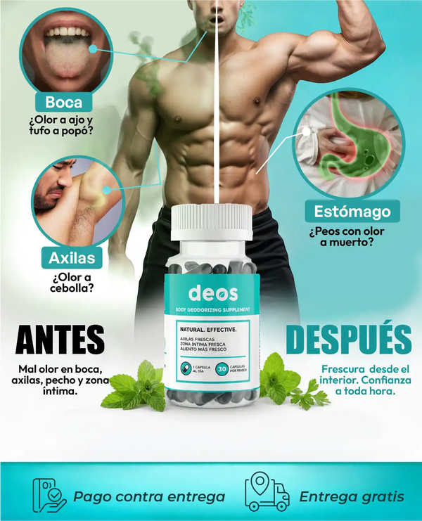 DEOS Suplemento Desodorante