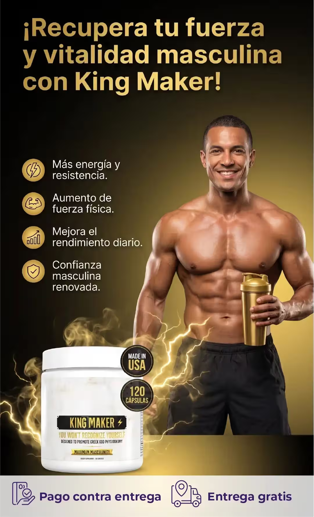KING MAKER™ – 120 Cápsulas