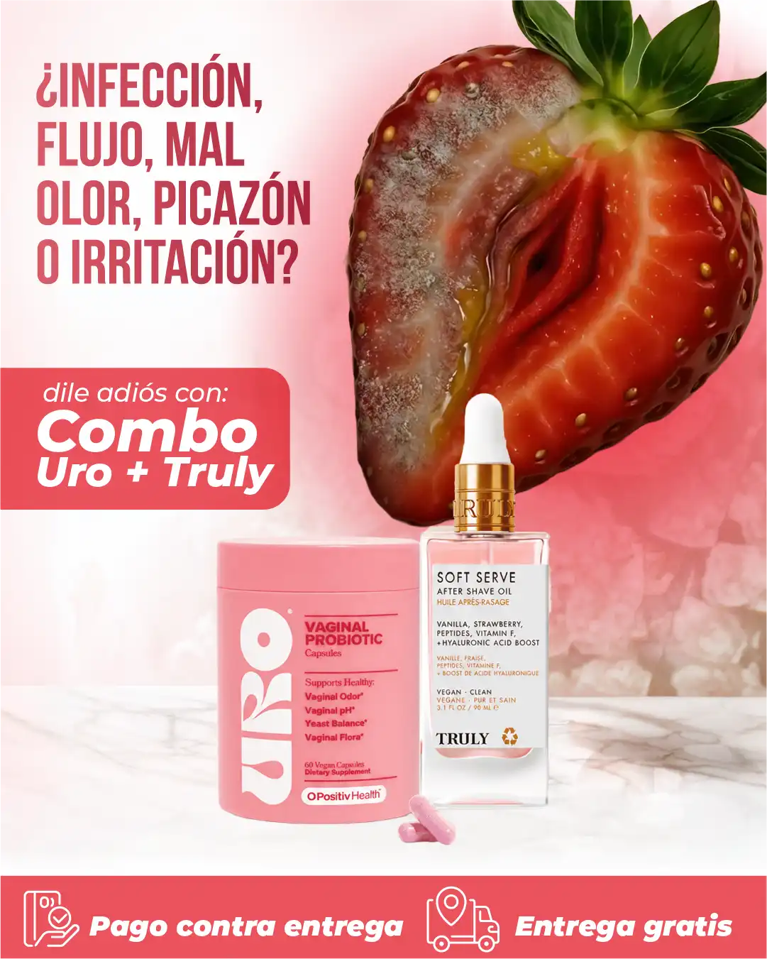 Combo URO Probióticos + TRULY GRATIS