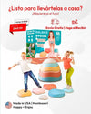 Piedras Equilibrio Sensorial para niño, set de 6 piezas